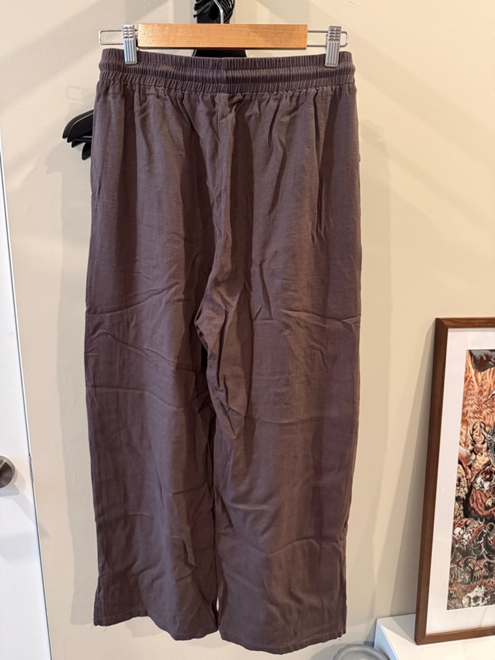 Linen Track Pants - Picture 2 of 2